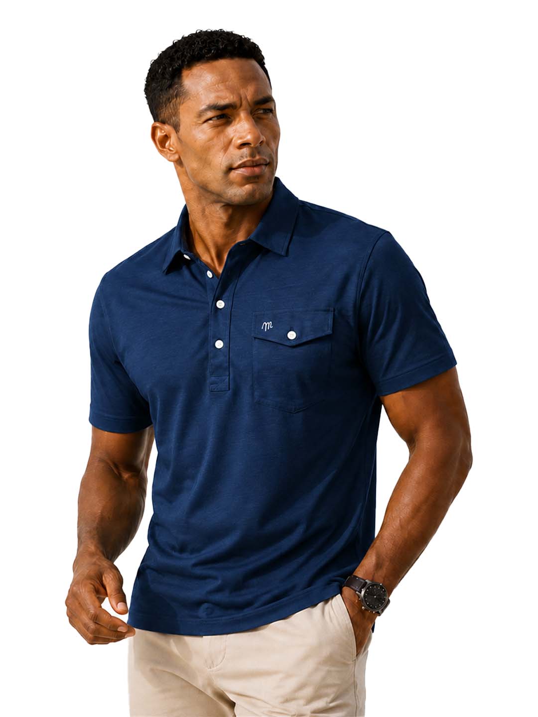 Men's Essential Pocket Polo