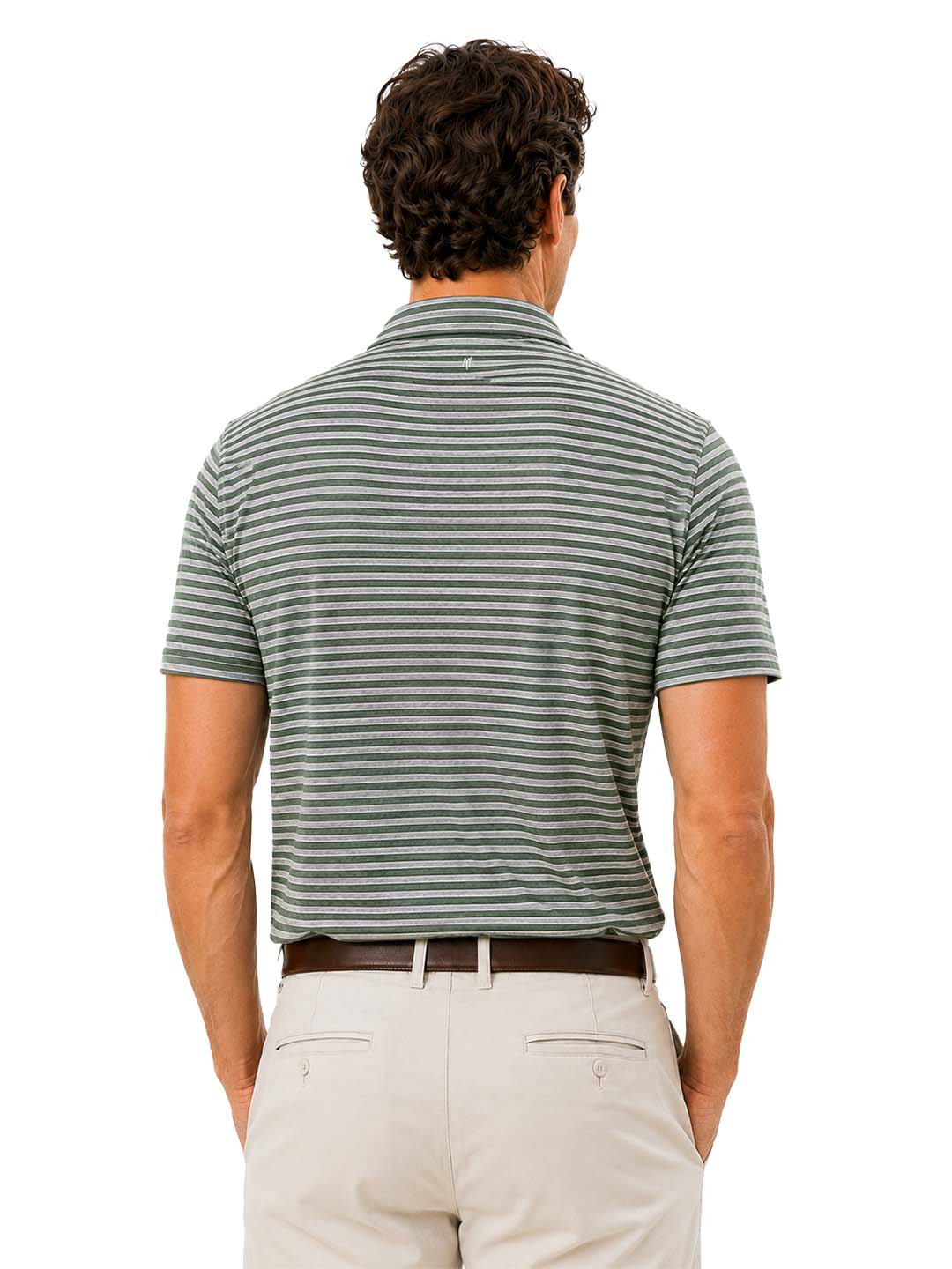 Men's Yarn-Dyed Stripe Polo