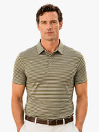 Men's Yarn-Dyed Stripe Polo