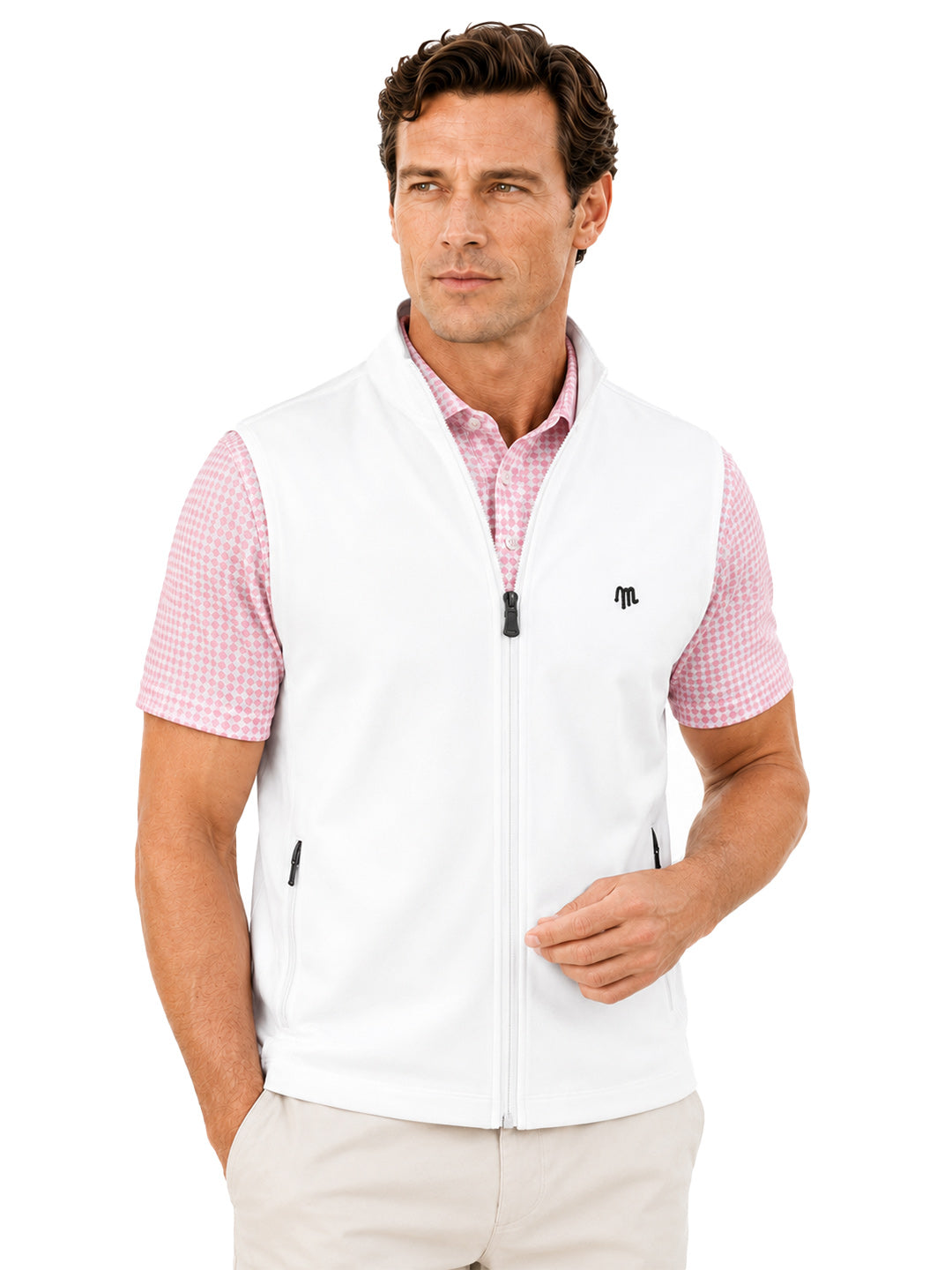 Men's Lightweight Windproof Golf Vest