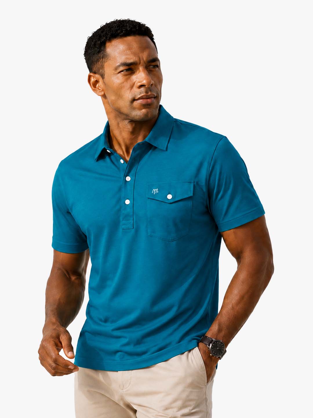 Men's Essential Pocket Polo