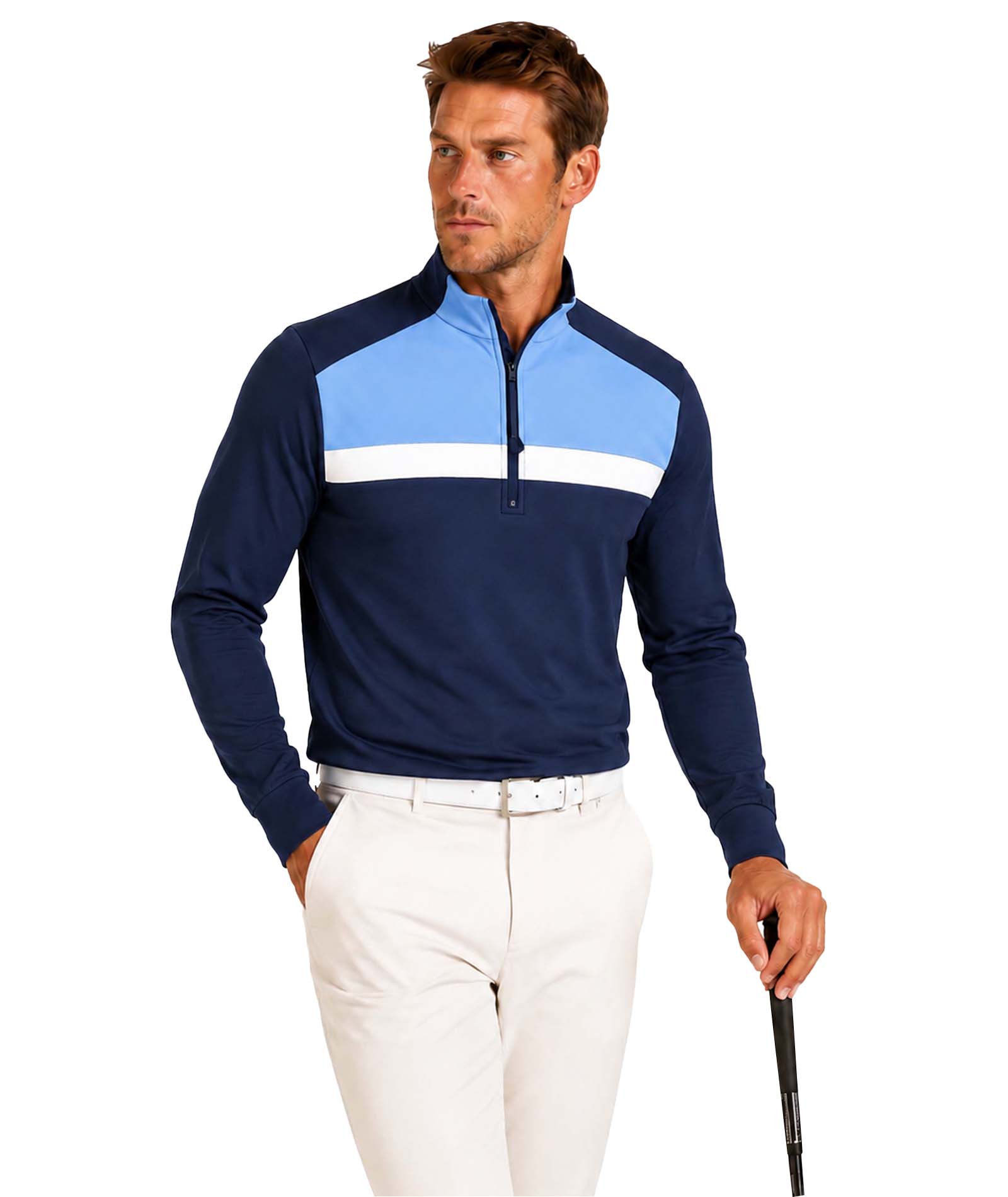 MENS 1/4 zip Shirt