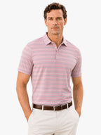 Men's Classic Stripe Golf Polo