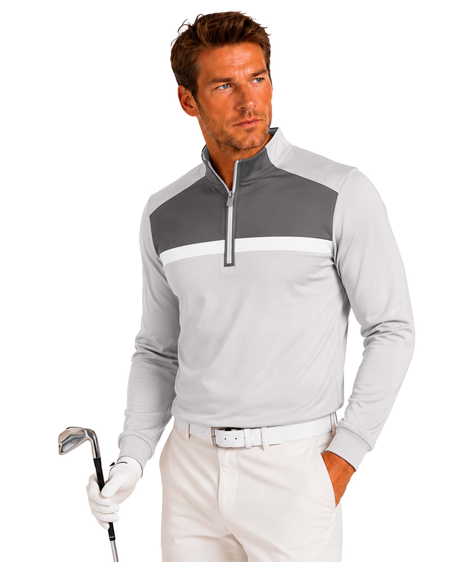 MENS 1/4 zip Shirt