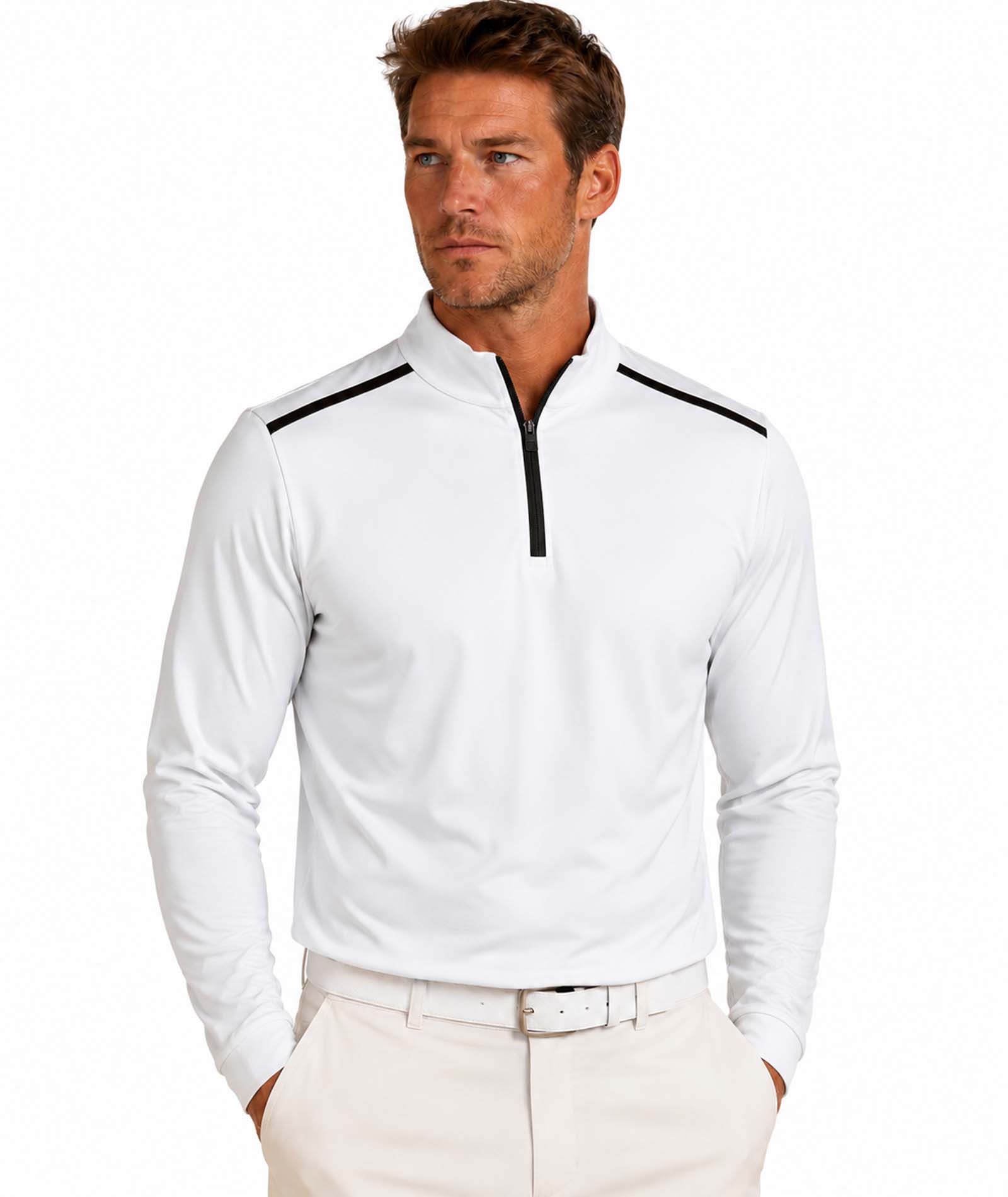 MENS 1/4 zip Shirt
