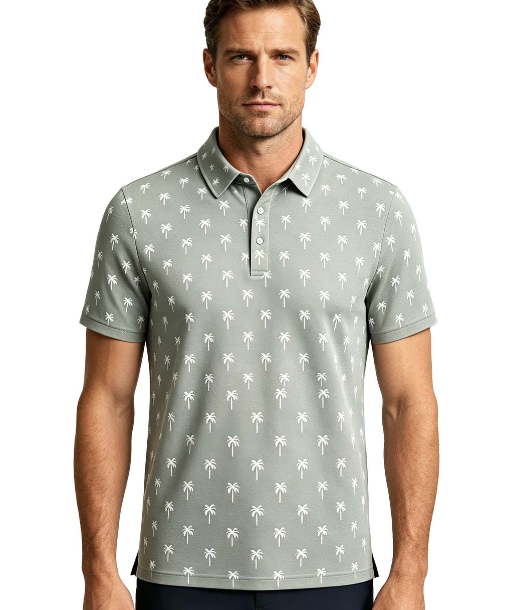Palm Breeze Polo Shirt
