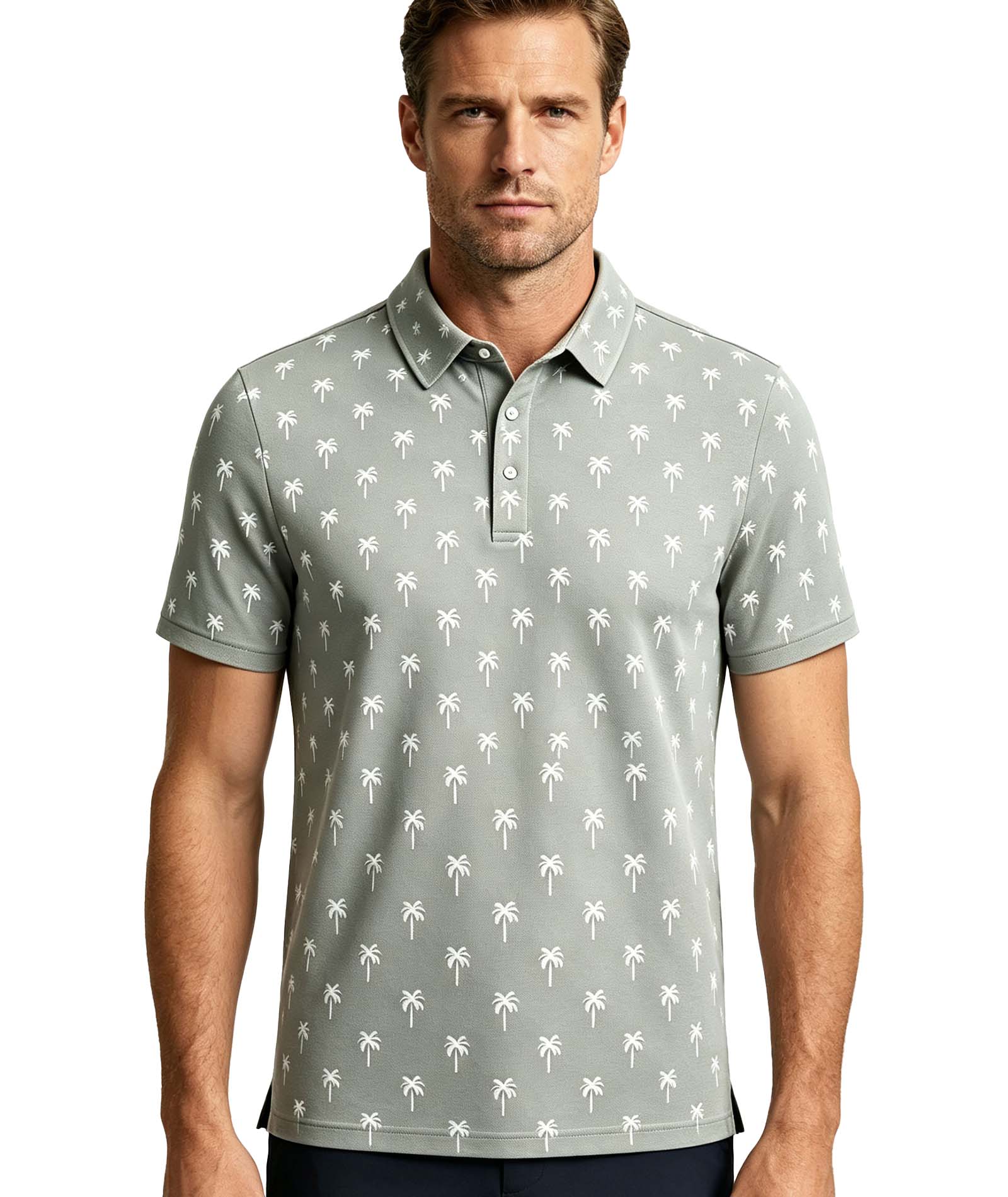 Palm Breeze Polo Shirt