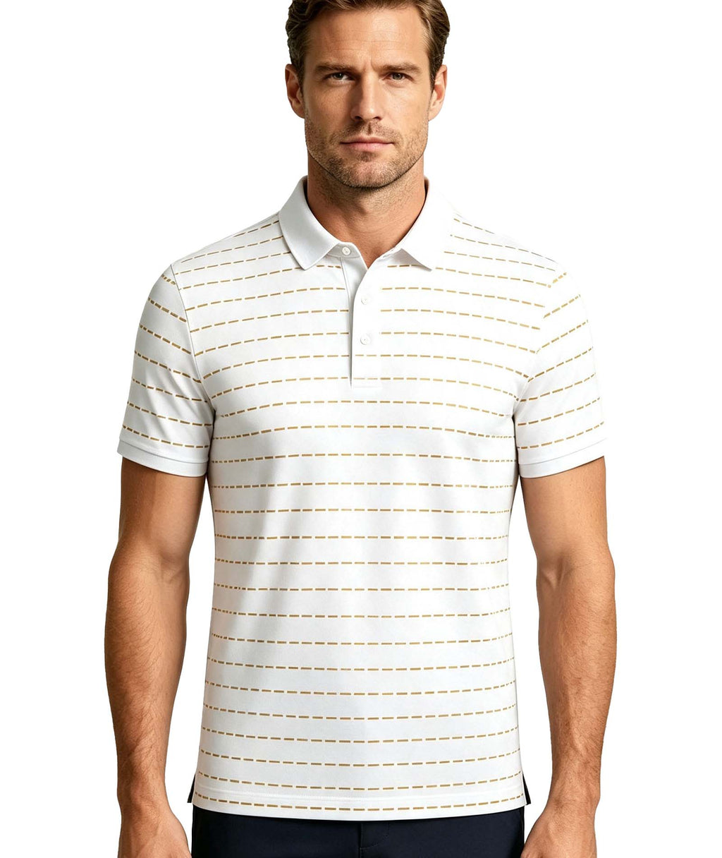 Classic Stripe Polo