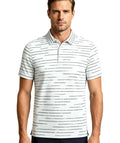 Linear Stripe Polo Shirt