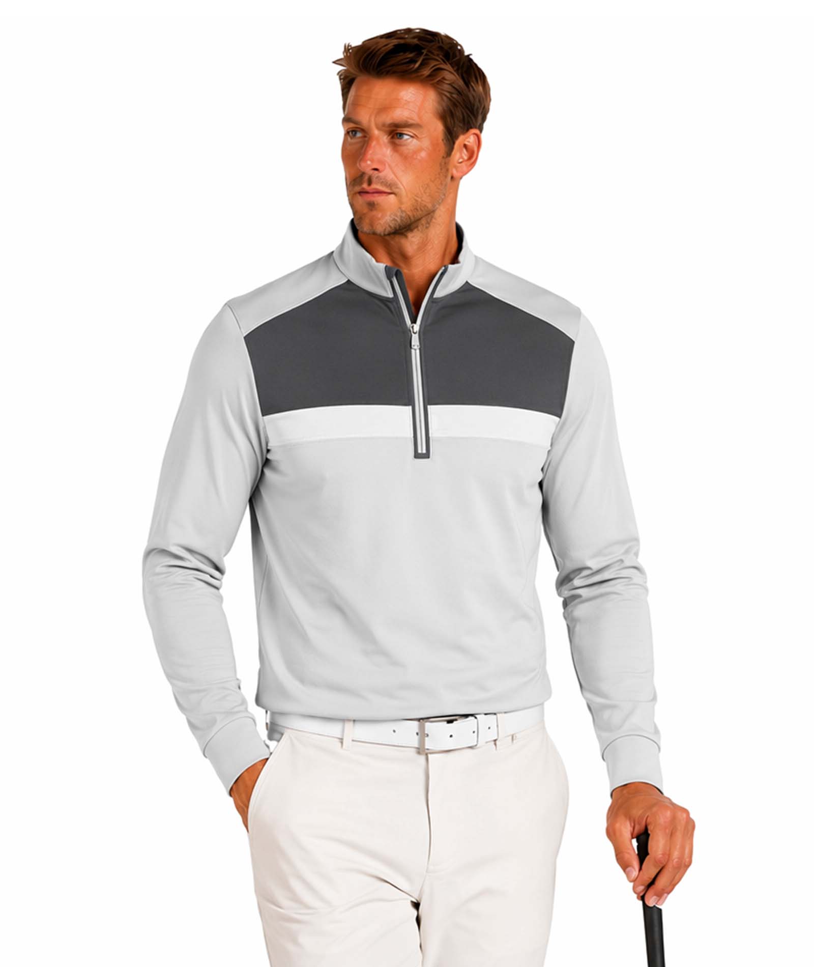 MENS 1/4 zip Shirt