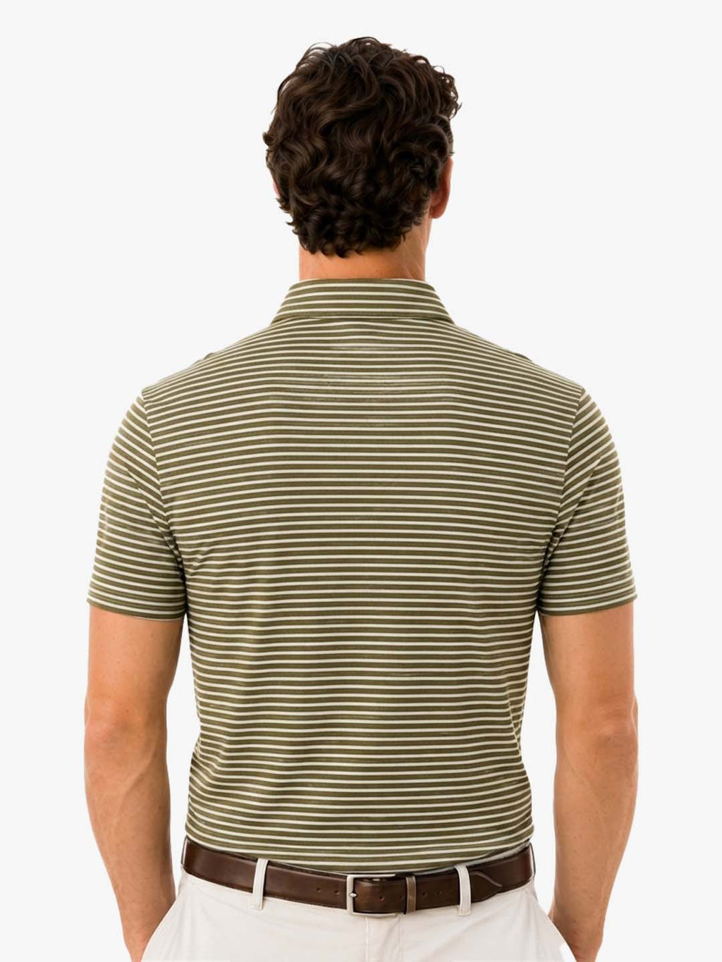 Men's Yarn-Dyed Stripe Polo
