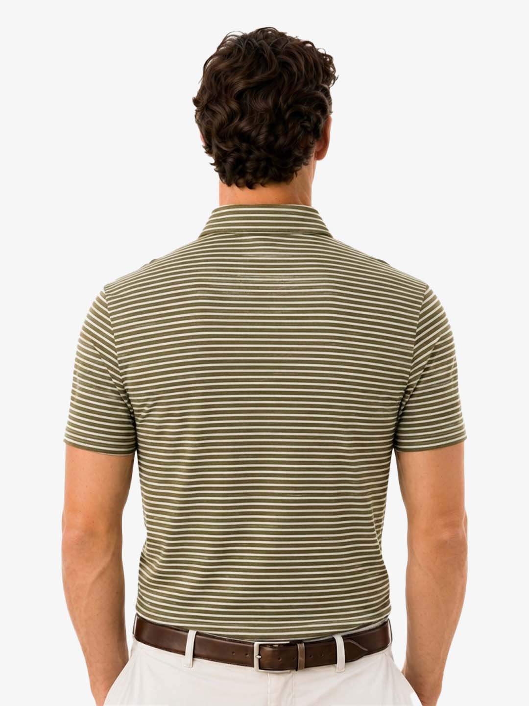 Men's Yarn-Dyed Stripe Polo