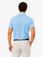 Men's Crossed Clubs Golf Polo