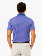 Men's Crossed Clubs Golf Polo