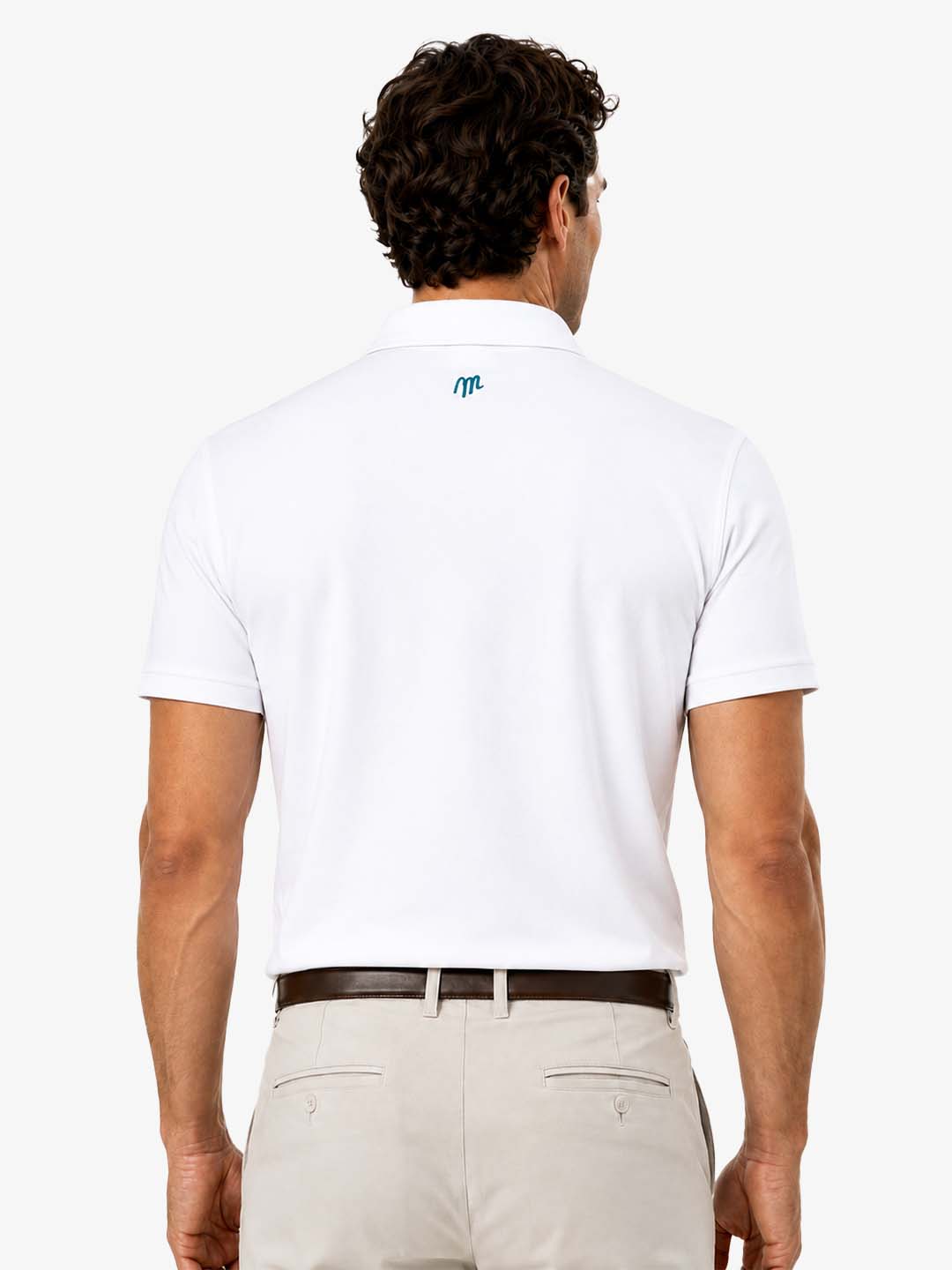 Men's Modern Stripe Golf Polo