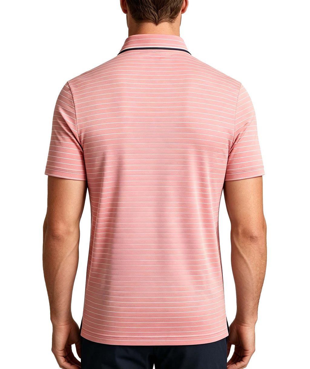 Men's Soft Stripe Golf Polo