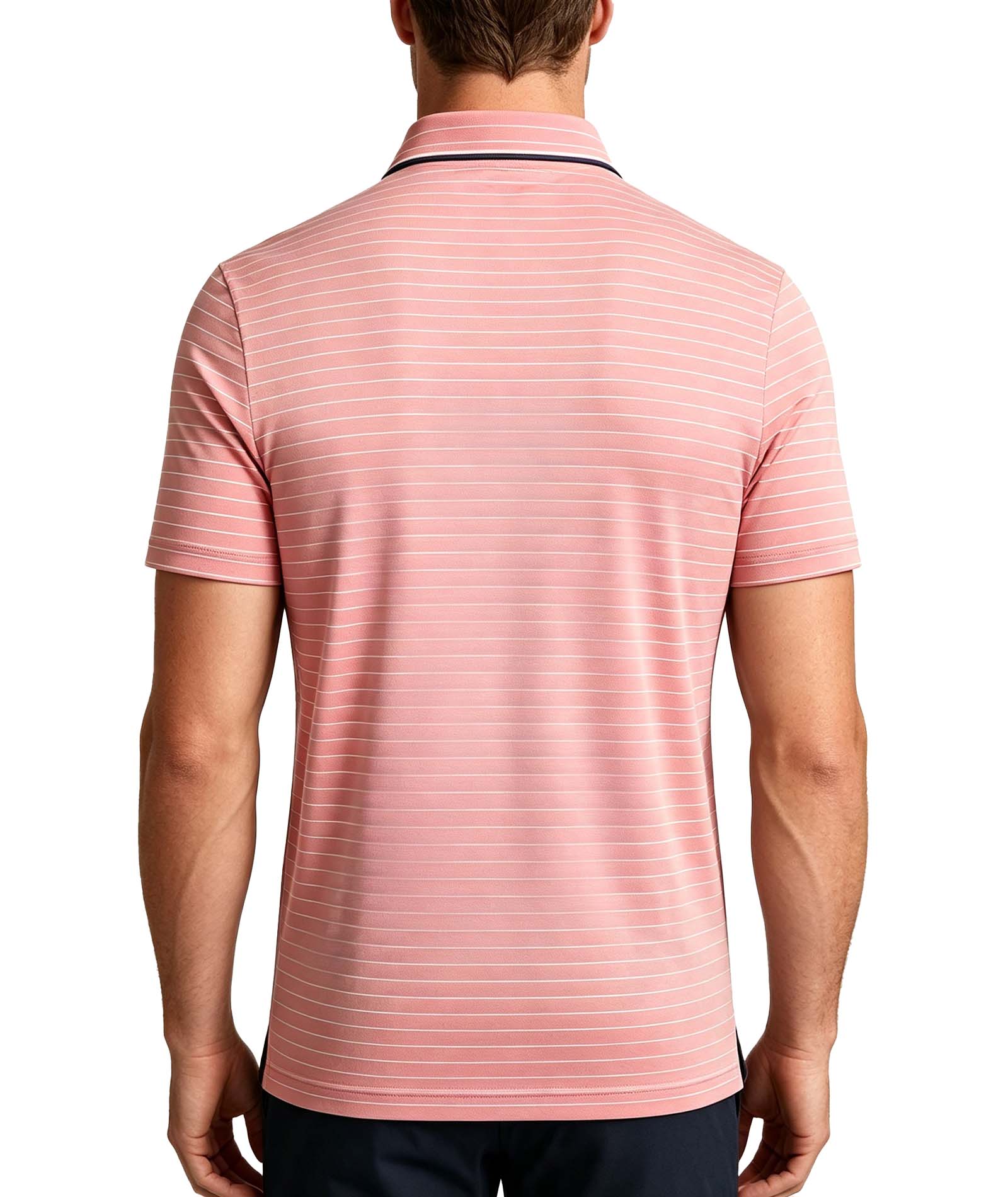 Men's Soft Stripe Golf Polo