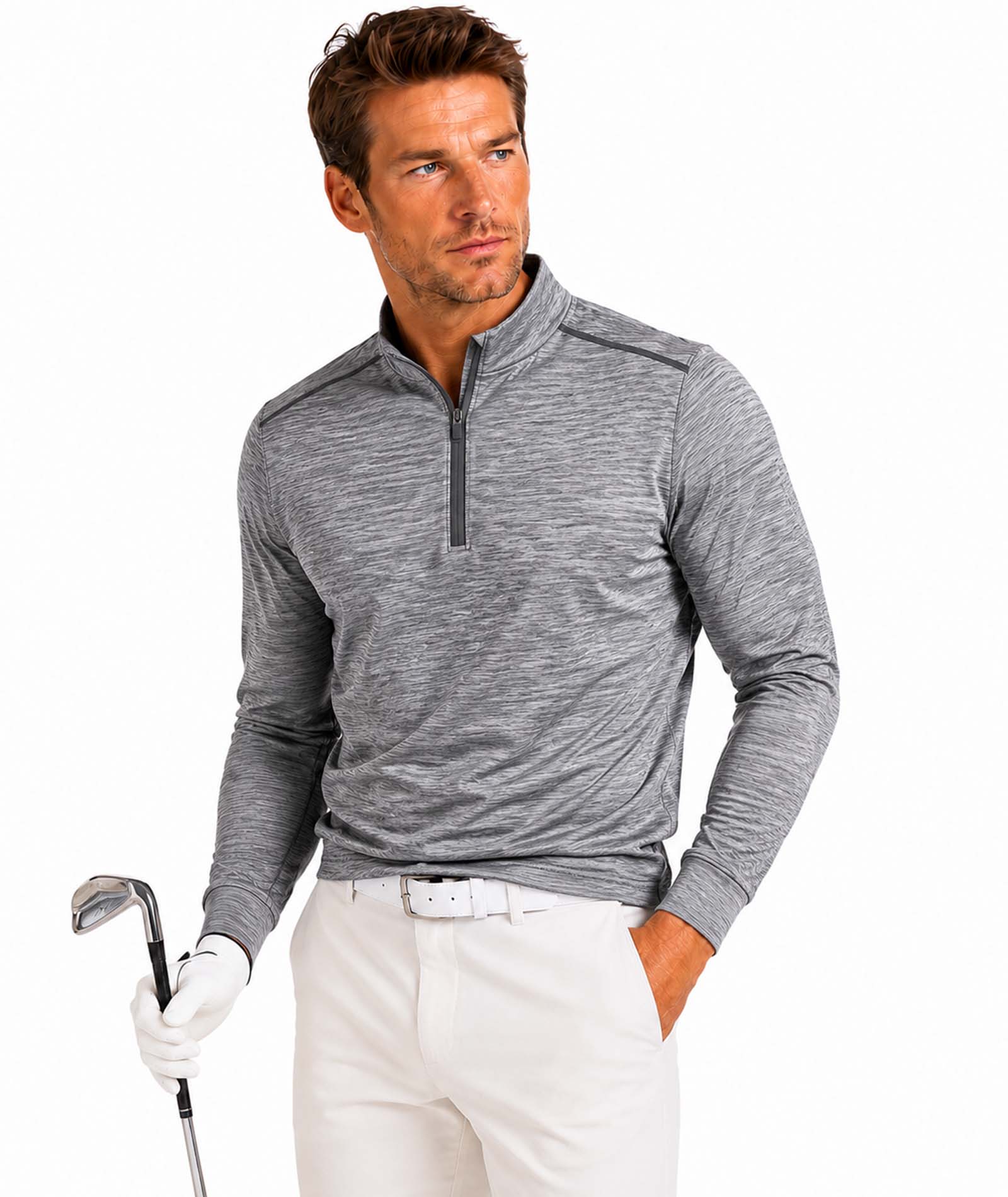MENS 1/4 zip Shirt