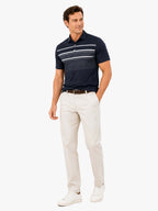 Men's Modern Stripe Golf Polo