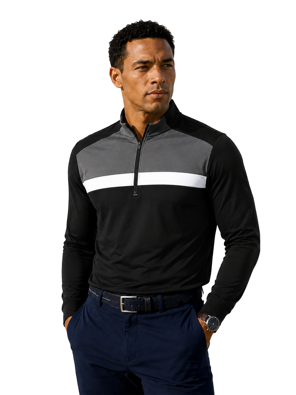 Men's 1/4 Zip Golf Pullover