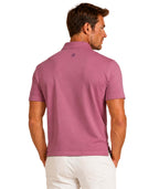 Mens Performance Chest Stripe Polo