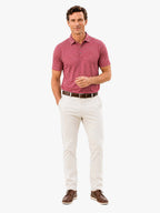 Men's Yarn-Dyed Stripe Polo