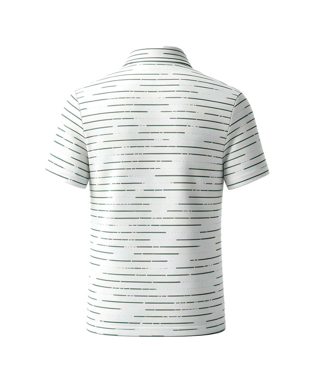 Linear Stripe Polo Shirt