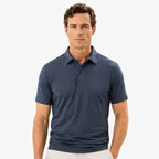 Men's Heather Golf Polo